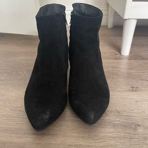 Paul Green Black Suede Boots